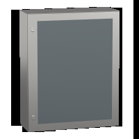 Armadio PanelSeT S3X. acciaio inox 304L. porta trasparente. 1000x800x300mm. IP66