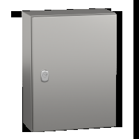 Armadio PanelSeT S3X. acciaio inox 304L. porta piena. 400x300x150mm. IP66