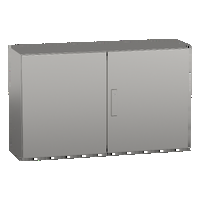 Armadio PanelSeT S3X. acciaio inox 304L. porta piena doppia. 600x1000x300mm. IP55