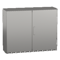 Armadio PanelSeT S3X. acciaio inox 304L. porta piena doppia. 800x1000x300mm. IP55