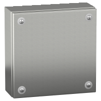 Cassetta industriale in acciaio inox. PanelSeT SBX. 300x300x120 mm. IP66