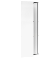 Pannelli laterali di fissaggio esterni. Spacial SFP. H 2000 x W 500 mm. RAL 9003. conf 2