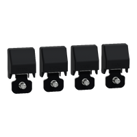 4 staffe di fissaggio per 3D + coperture PanelSeT