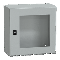 Cassa PanelSeT CRN 400X400x200 porta trasparente