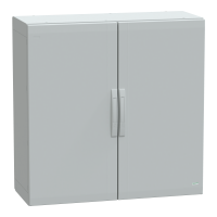 Armadio in poliestere. PanelSeT PLA. porta piena. totalmente chiuso. 1000x1000x420mm.