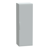 Armadio in poliestere. PanelSeT PLA. porta piena. totalmente chiuso. 1000x500x420mm.