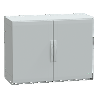 Armadio in poliestere. PanelSeT PLA. porta piena. totalmente chiuso. 750x1000x420mm.