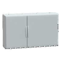 Armadio in poliestere. PanelSeT PLA. porta piena. totalmente chiuso. 750x1250x320mm.