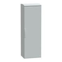 Armadio in poliestere. PanelSeT PLA. porta piena. tetto ventilato. 1500x500x420 mm. IP44.