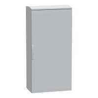 Armadio in poliestere. PanelSeT PLA. porta piena. tetto ventilato. 1500x750x420mm. IP44.