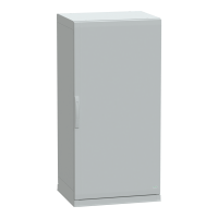 Armadio in poliestere. PanelSeT PLA. porta piena. fondo aperto. 1500x750x620mm. IP54.