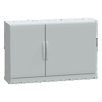 Armadio in poliestere. PanelSeT PLA. porta piena. fondo aperto. 750x1250x320mm. IP54.