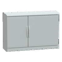 Armadio in poliestere. PanelSeT PLA. fondo aperto. tetto ventilato. 750x1250x420 mm.