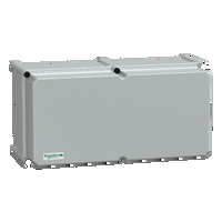 Cassetta PLS. retro in poliestere. copertura PC opaca IP65 27x54x23cm