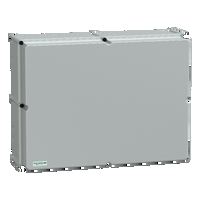 Cassetta PLS. retro in poliestere. coperchio PC opaco IP65 54x72x23cm
