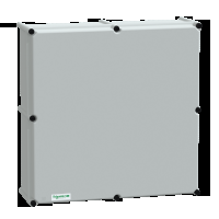 Cassetta PLS. retro in poliestere. copertura in poliestere IP65 54x54x18cm