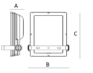 Proiettore Asim IP66 280W-4000K LED-