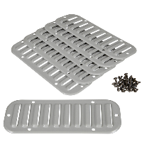 Griglia di ventilazione metallica 180x62mm ClimaSys