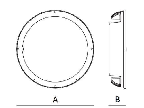 Riflettore IP66 80W-4000K Asim. LED-