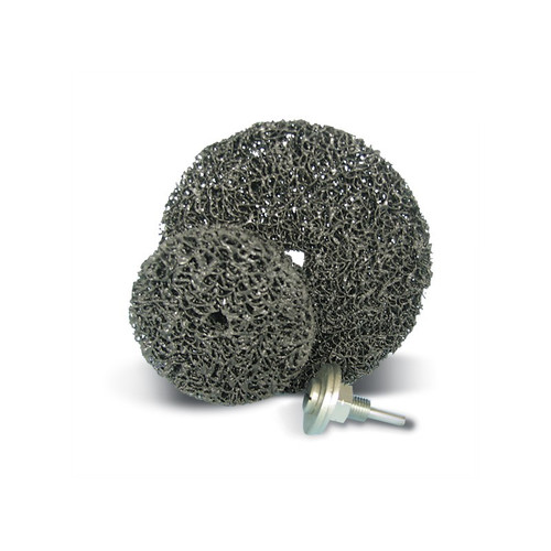 DISCHI DI PANNO ABRASIVO dimensioni in mm 150x13x10 tipo abrasivo RG grana 0 supporto ND