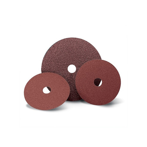 DISCHI SU FIBRA BOMBATI dimensioni in mm 180x22 tipo abrasivo 2A grana 120 supporto X