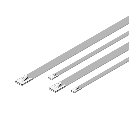 Fascette in acciaio inox-Lunghezza 700mm-Larghezza 10mm-Spessore 0.25mm-Materiale 316 acciao inox 316