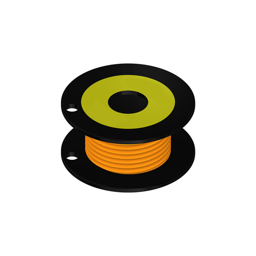 Marcatore per cavi colorato-Lunghezza per rotolo (m) 4.5-Diametro cavi(mm 2) 10-Materiale PVC-carattere 8