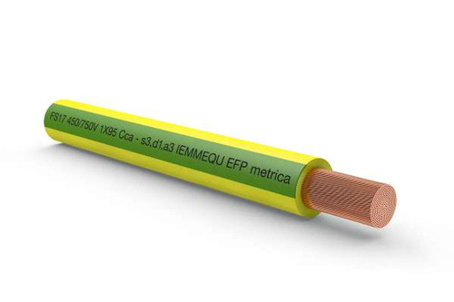 Cavo  FS17 - 450 - 750V - 1X35 - CCA-S3.-D1.A3 - RED