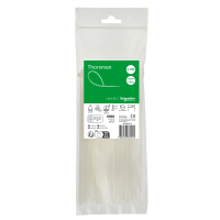 Accessori. Mureva Tube & Fix. Fascette di Cablaggio. 200x3.6mm. trasparente. incolore