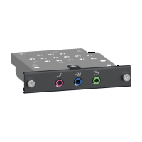 Modulo opzionale PS6000. 1x mic-in. 1x line-in. 1x line-out