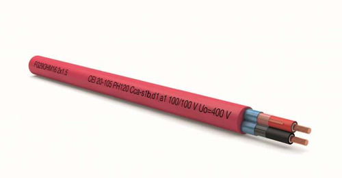 Cavo FG29OHM16 - 100 - 100V - 2X4 - PURPLE - PH120 - Cca-s1b.d1.a1 Bobina da 500 metri