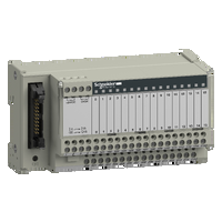 Sottobase di connessione passiva ABE7 - 16 input o output - LED