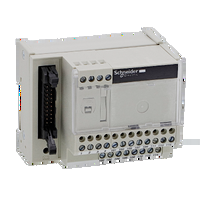 Sottobase di connessione passiva ABE7 - 16 input o uscite