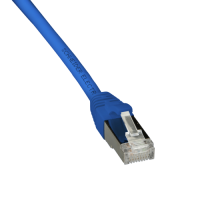 Patch cord. Actassi. Category 6A. S/FTP. LSZH. 2 m. blu