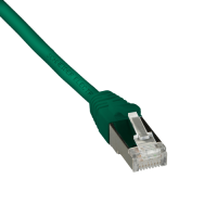 Patch cord. Actassi. Category 6. F/UTP. LSZH. 0.5 m. verde