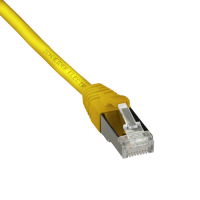 Patch cord. Actassi. Category 6. F/UTP. LSZH. 1 m. giallo