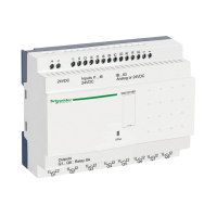 Smart relay comp. Zelio Logic - 20 I/O - 24 V CC - Orologio - S/display