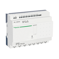 Smart relay comp. Zelio Logic - 20 I/O - 100..240 V CA - Orologio - S/display