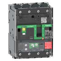 Interruttore. ComPacT NSXm 160H. 70kA/415VAC. 4 poli. Sganciatore MicroLogic