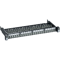 Patch Panel 19 pollici rack. Actassi . Patch Panel equipaggiato. Cat.6 UTP