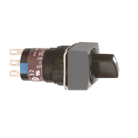 Selettore nero ÷˜16 - LEVA- 2 posizioni - 2NC/ NO