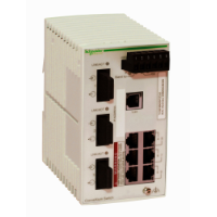 Switch gestito base Ethernet TCP/IP - ConneXium - 6 TX / 3 FX - multimodale
