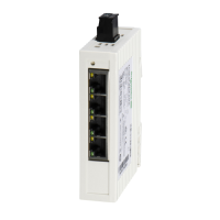 ConneXium Lite Managed Switch 4 TX Modicon Networking