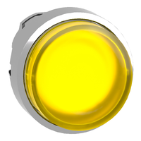 Testa pulsante luminoso giallo ÷˜22- per LED universale