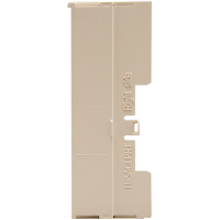 Piastra di ritenuta destra per base bus Modicon TM5