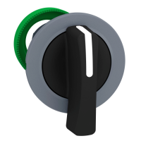 Testa selettore. Harmony XB5. filopannello.30mm. leva lunga nera. 2 posizioni