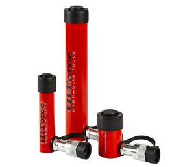 Cilindro multifunzione a singolo effetto. capacità 29 Tons. corsa 203 mm