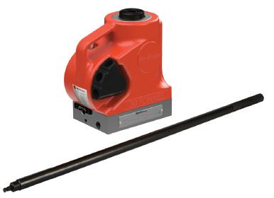 Martinetto alluminio con pistone semplice e staffa di sollevamento da 12 Tonn