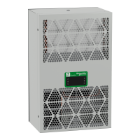 Unit÷  di raffreddamento laterale. Climasys CU. 350 W. 230 V. 50/60 Hz. IP55