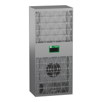 Unit÷  di raffreddamento laterale. Climasys CU. acciaio inox. 1 kW. 230 V. 50/60 Hz. IP55